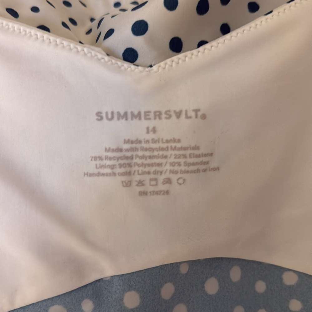 Summersalt Ruffle Oasis in Seaweed - Picture 4 of 4